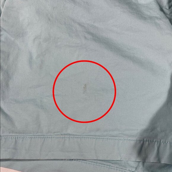 Old Navy womens peach basic flat front 3" inseam chino shorts - size 4 - Picture 7 of 11